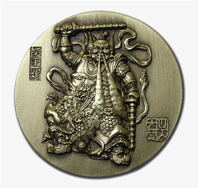 上海星空体育app
-哼哈二将《出入大吉》大铜章一对