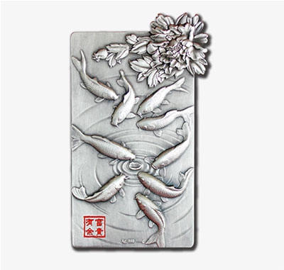 贺岁银砖-星空体育app
出品年年有余银砖 收藏送礼佳品 高浮雕古银